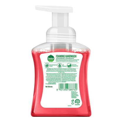 Dettol Strawberry Foam Handwash Pump 250 ml