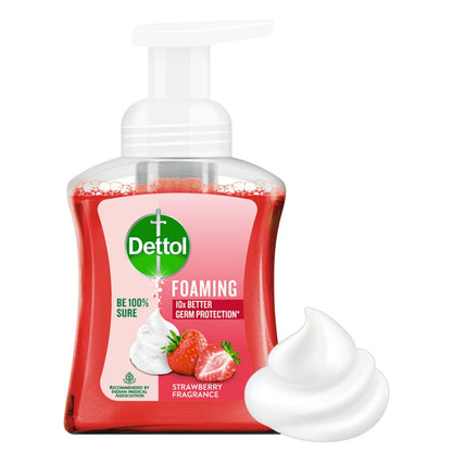 Dettol Strawberry Foam Handwash Pump 250 ml