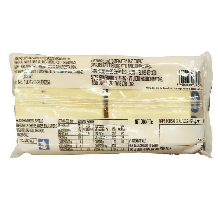 D'Lecta Cheese Slices 400 g