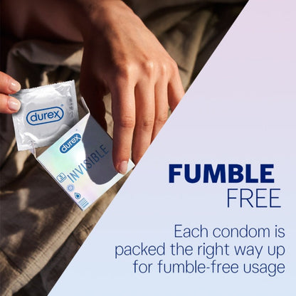 Durex Invisible Condom pack of 10