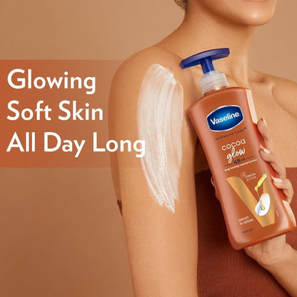 Vaseline Intensive Care Cocoa Glow Body Lotion 600 ml