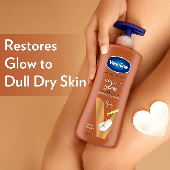 Vaseline Intensive Care Cocoa Glow Body Lotion 600 ml