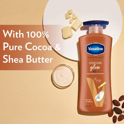 Vaseline Intensive Care Cocoa Glow Body Lotion 600 ml