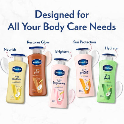 Vaseline Intensive Care Cocoa Glow Body Lotion 600 ml
