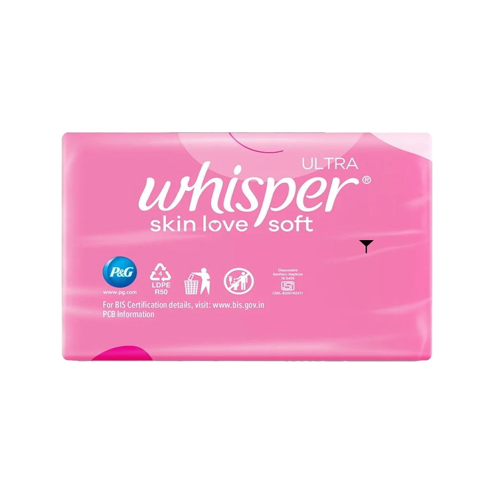 Whisper Ultra Soft Xl San Pad pack of 44