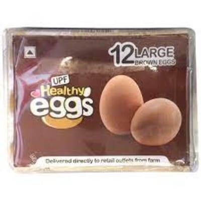 Upf Healthy Eggs Brown 12 pcs