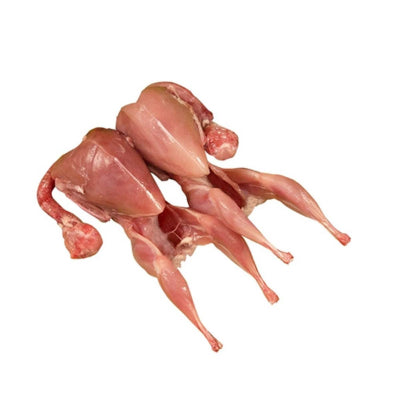 Fresh Quail Meat About Pack Of 2 Pcs ~ 80-120 g