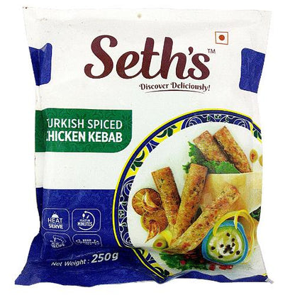 Sethwala Turkish Chicken Kebab 250 g