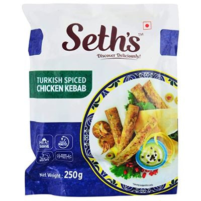 Sethwala Turkish Chicken Kebab 250 g
