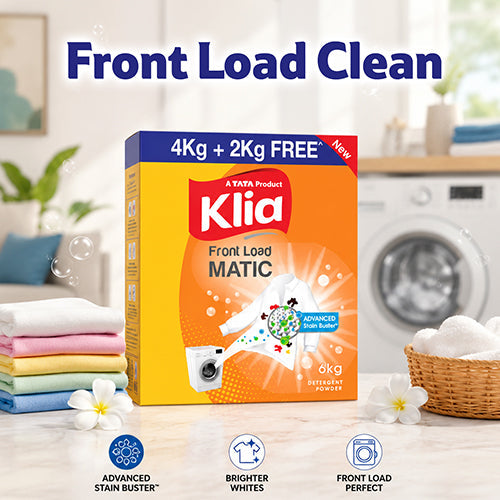 Klia Detergent Matic Front Load, 4 Kg + 2 Kg Free
