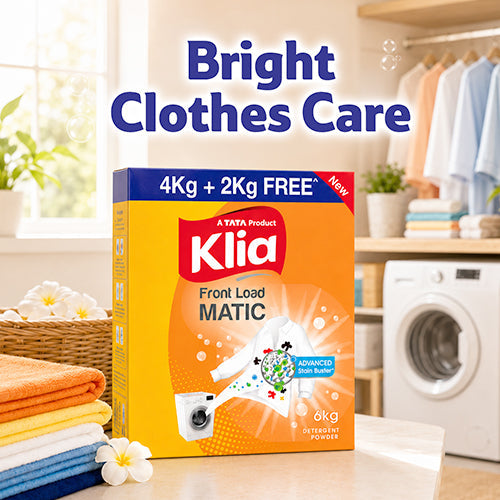 Klia Detergent Matic Front Load, 4 Kg + 2 Kg Free