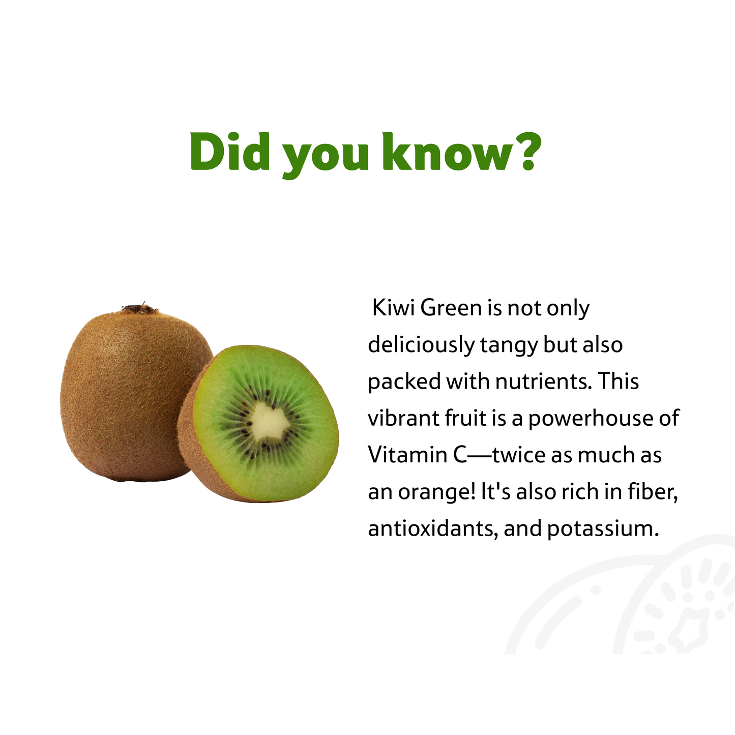 Zespri Kiwi Green pack of 3 pcs about 220-240 gm