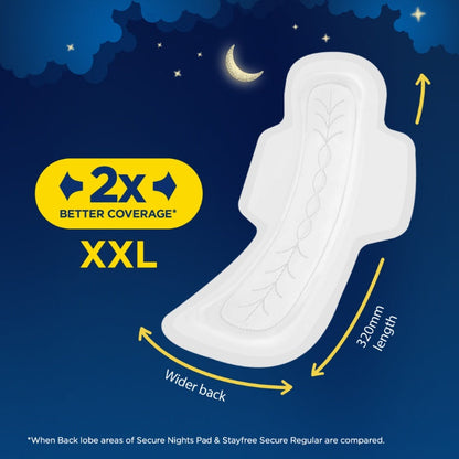 Stayfree Secure Nights pack of 18