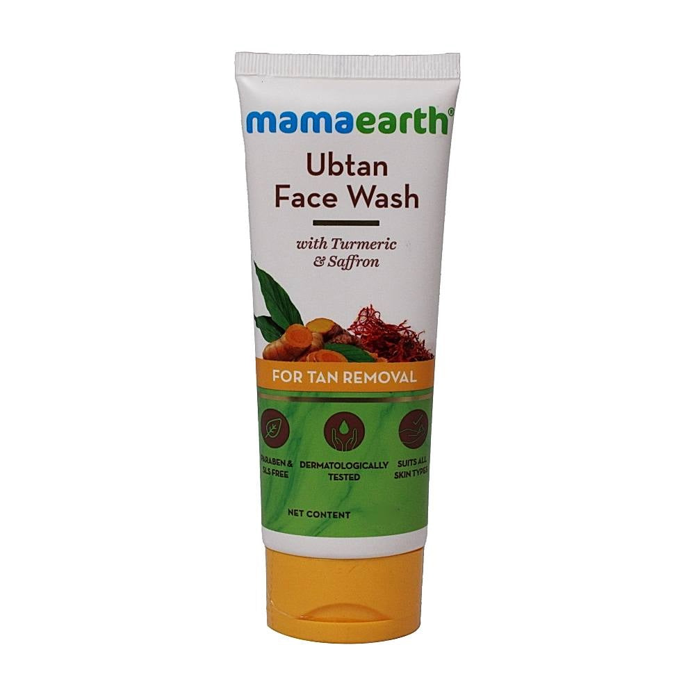 Mama Earth Ubtan Tan Removal Face Wash 100 ml