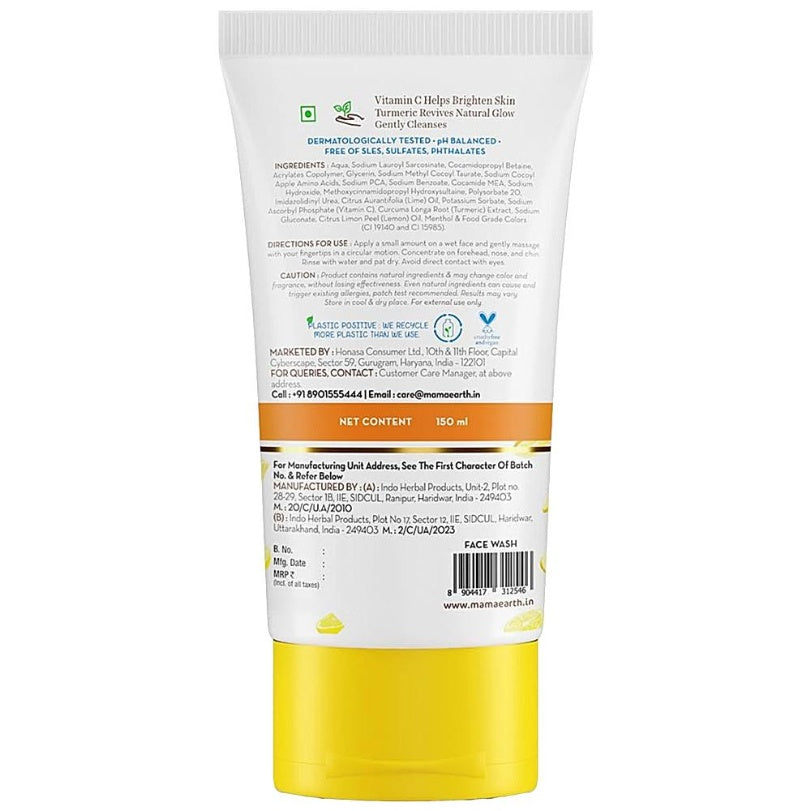 Mama Earth Vitamin C Face Wash 100 ml