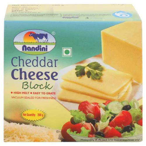 Nandini Cheddar Cheese 200 g