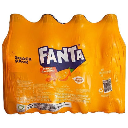 Fanta Orange Carbonated Soft Drink Pet Bottle 8x250 ml