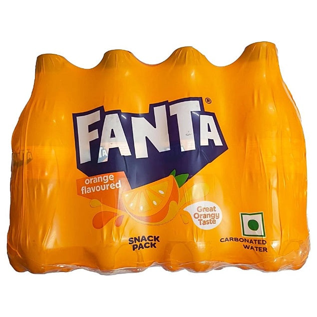 Fanta Orange Carbonated Soft Drink Pet Bottle 8x250 ml
