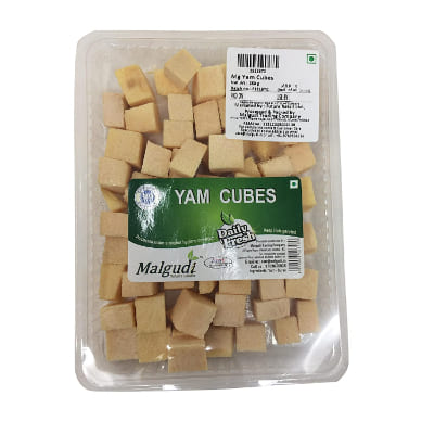 Malgudi Yam Cubes Prepack 250 g
