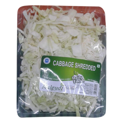 Malgudi Cabbage Shredded Prepack 250 g