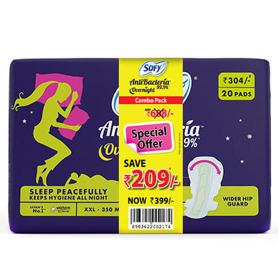 Sofy Overnight Pack Of 2 Xxl pack of 20