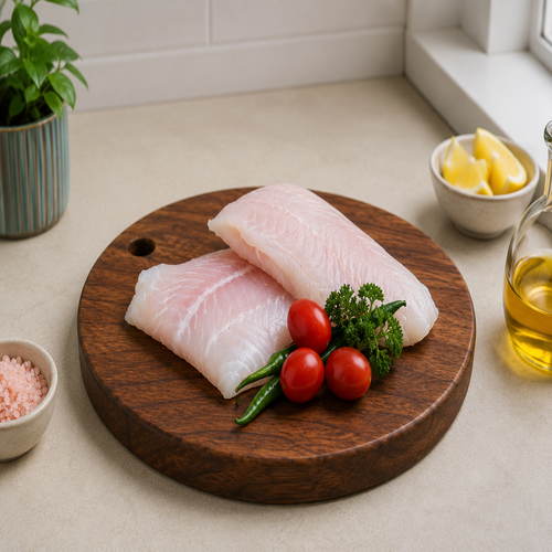 Fresh Water Basa Fillet About, 1 Kg