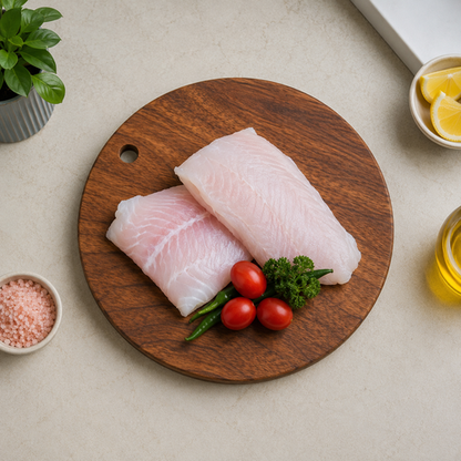 Fresh Water Basa Fillet About, 1 Kg