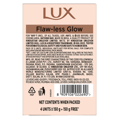 Lux Velvet Touch Soap buy 4 get 1 free