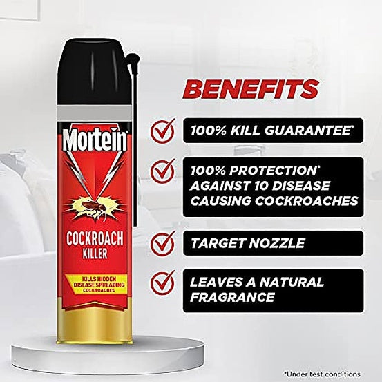 Mortein Cockroach Insect Killer Spray 400 ml