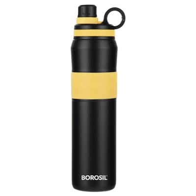 Borosil Thirst Sunflower Bottle & Flask 800ml