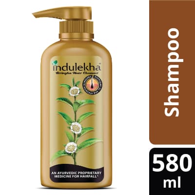 Indulekha Bringha Hair Cleanser Xl Bottle 580 ml