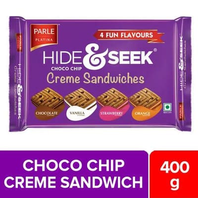 Parle Hide N Seek Creme Assorted 400 gm