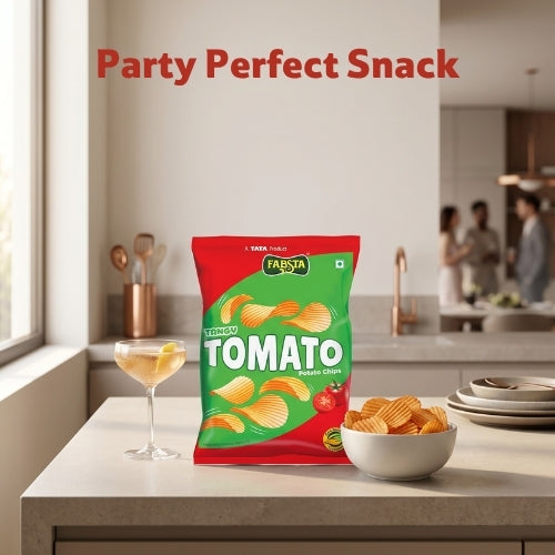 Fabsta Tangy Tomato Potato Chips, 48 g