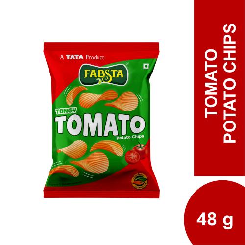 Fabsta Tangy Tomato Potato Chips 48 gm