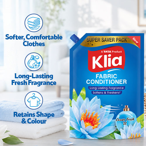 Klia Fabric Conditioner Blue, 2 L