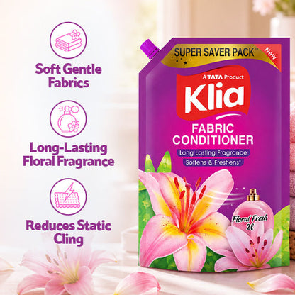 Klia Fabric Conditioner Pink 2 ltr