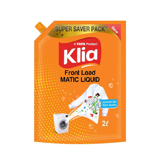 Klia Front Load Liquid Detergent, 2 L