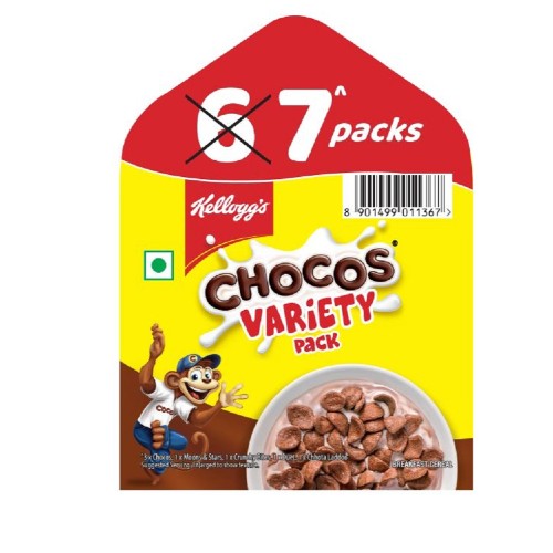 Kellogg'S K Pack Choco Variety Pack Pouch 140 Gm