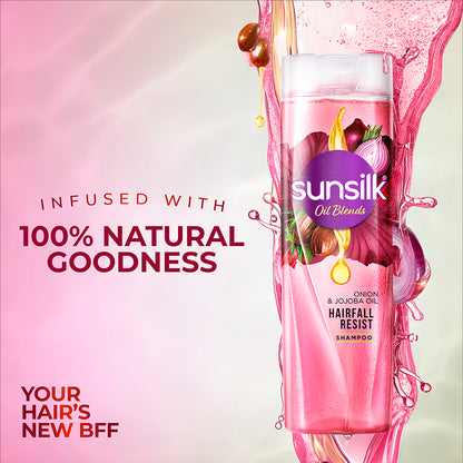 Sunsilk Hairfall Shampoo With Onion & Jojoba Oil 370 ml