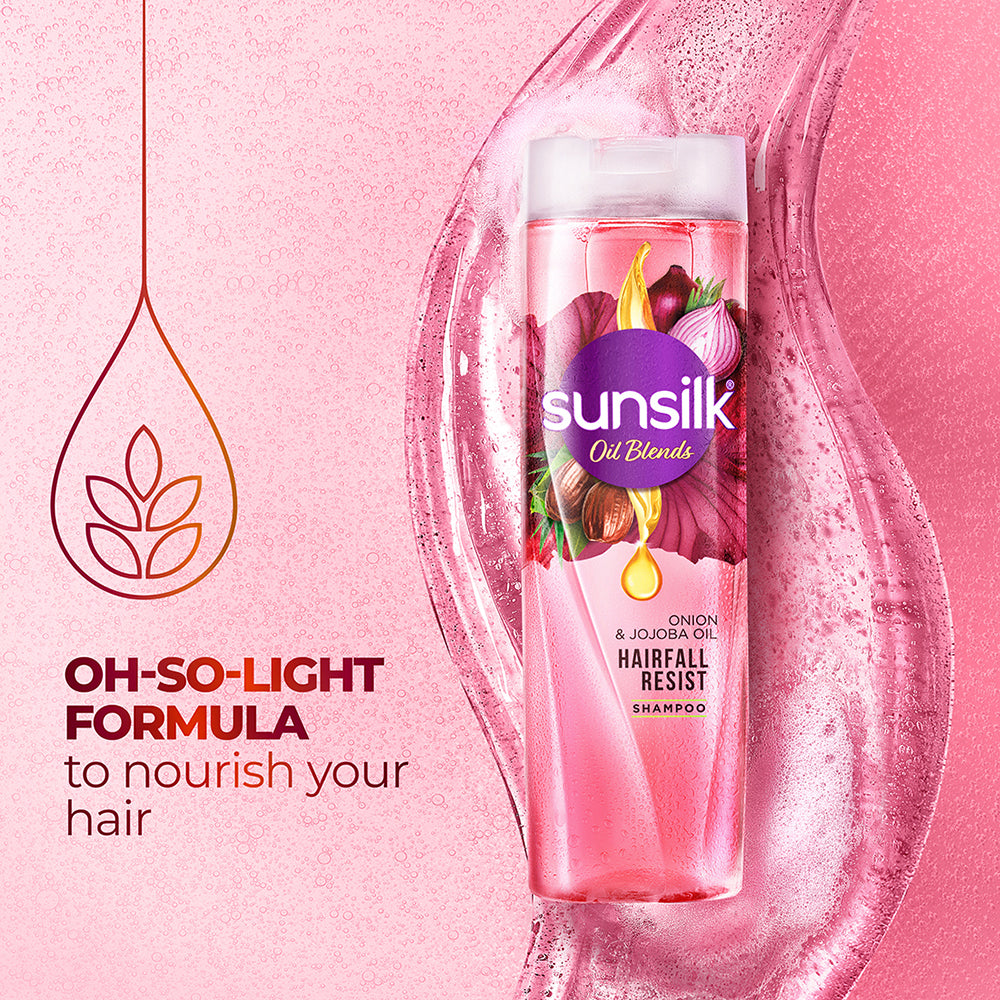Sunsilk Hairfall Shampoo With Onion & Jojoba Oil 370 ml