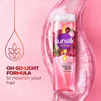 Sunsilk Hairfall Shampoo With Onion & Jojoba Oil 370 ml