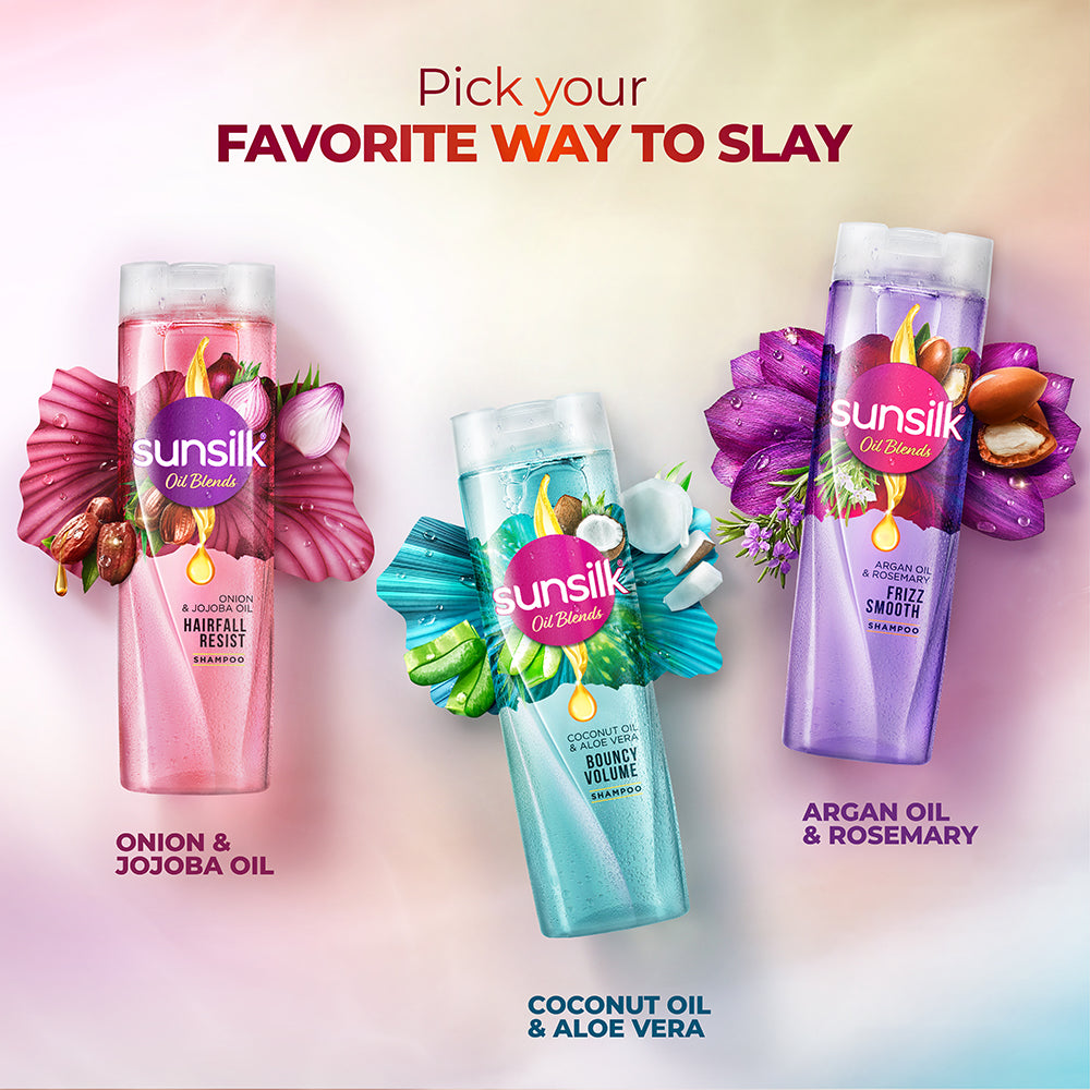 Sunsilk Hairfall Shampoo With Onion & Jojoba Oil 370 ml