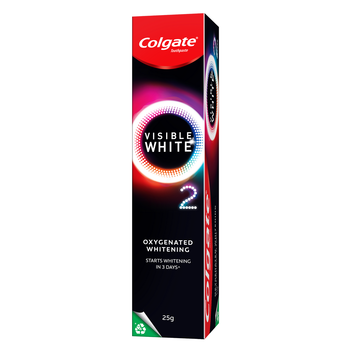 Colgate Visible White O2 Peppemint Sparkle 25g