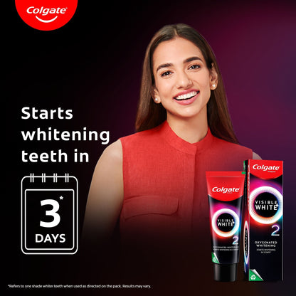 Colgate Visible White O2 Peppemint Sparkle 25g