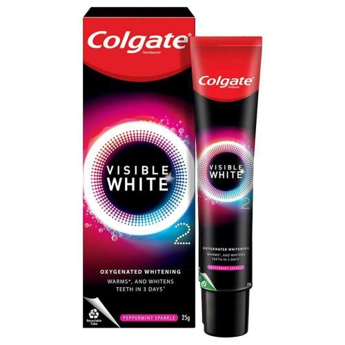 Colgate Visible White O2 Peppemint Sparkle 25Gm