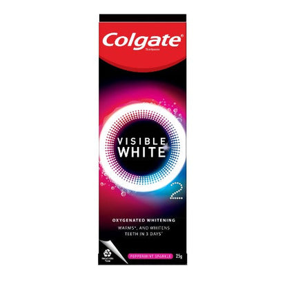 Colgate Visible White O2 Peppemint Sparkle 25Gm