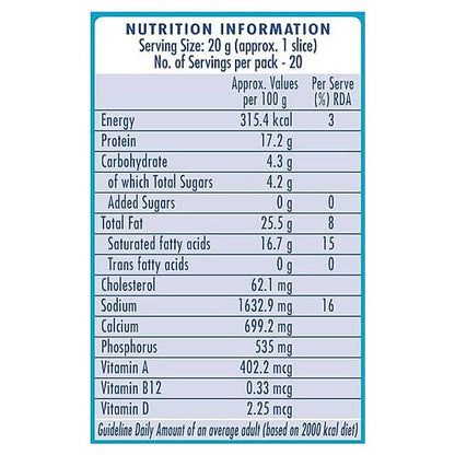 Britannia Cheese Slice 400 g