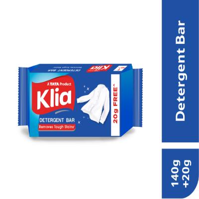 Klia Detergent Bar 140 gm+20 gm free