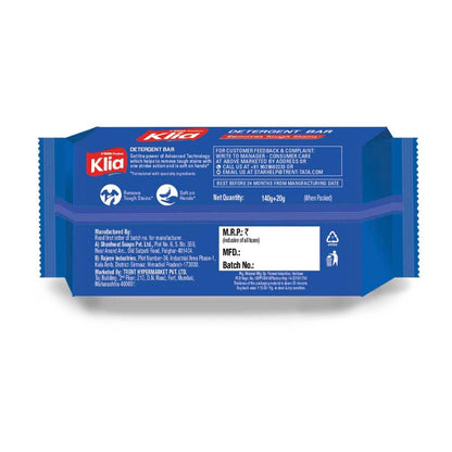 Klia Detergent Bar, 140 g + 20 g Free