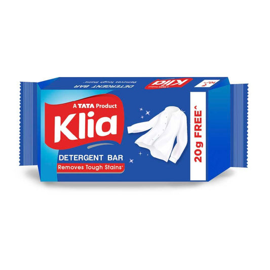 Klia Detergent Bar, 140 g + 20 g Free